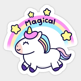 Magical Unicorn Sticker